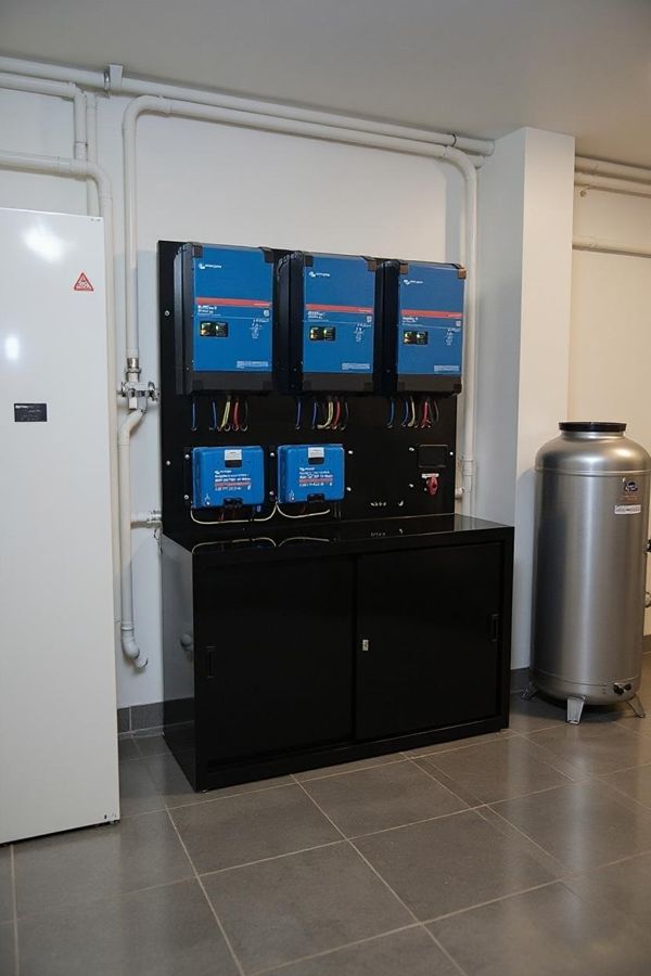 Einfamilienhaus, USV mit Netz als Backup